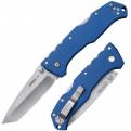 COLD STEEL Pro Lite Tanto Point, Folding Knife, Blue (20NSTLU)