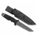 S&W SW7S Fixed Blade Serrated tanto Black