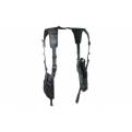UTG® Law Enforcement Vertical Shoulder Holster, Left/Right Reversible, Black (PVC-H175B)