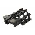 UTG® Quad-Rail/2 Slot Angle Mount w/QD Lever Mount (MAQ022255)