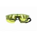 NUPROL BATTLE PRO'S - GREEN FRAME / YELLOW LENSE W/INSERT