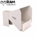 RAM TARGETS Pellet Trap Nozzles 14x14cm 24 Joules (RT003)