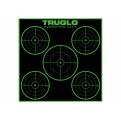 TRUGLO 5-BULLSEYE TARGET 12" X 12" 6pcs (TG-TG11A6)