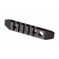 M-LOK Aluminum Rail 5-Slot and Keymod BLACK (31350)