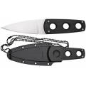 COLD STEEL SECRET EDGE, NECK KNIFE WITH SHEATH (11SDT)