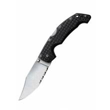 COLD STEEL ΣΟΥΓΙΑΣ, VOYAGER CLIP, LARGE, HALF-SERRATED, STAINLESS (29TLCH)
