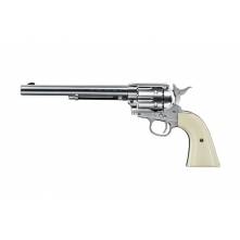 UMAREX Colt SAA .45  - 7.5" cal.177/pellet - nickel with white grip (5.8338)