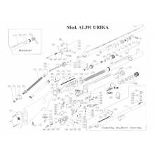 OPERATING ROD BERETTA 391 CAL12
