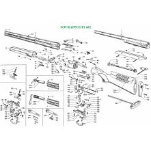 BERETTA UPPER LEFT EJECTOR O/U  680/682/685/686/687