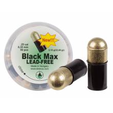 SKENCO BLACK MAX LEAD-FREE DOMED .25/50pcs (32.40 Grains)