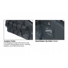 UTG® 34"/86cm DC Deluxe Tactical Gun Case, Black (PVC-DC34B-A)