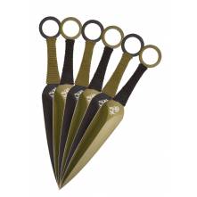 UNITED CUTLERY USMC Throwing set with Paper Target (UC3164)