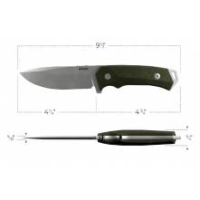 WOOX ROCK 62 MICARTA PLAIN EDGE (BU.KNF001.05)