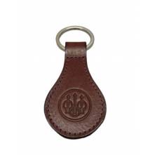 BERETTA LEATHER KEY RING BROWN