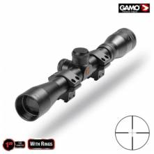GAMO 4x32 WR RIFLE SCOPE W/RINGS