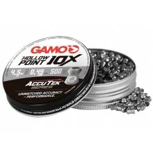 GAMO 10X ACCUTEK HOLLOW POINT .177/500pcs (7.6 grains)