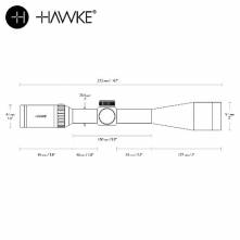 HAWKE VANTAGE SF 6-24x44 HALF MIL DOT RETICLE (14162)