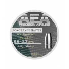 AEA Long Range Master Slugs .22/200pcs HP 38.6 grain