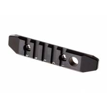 M-LOK Aluminum Rail 5-Slot and Keymod BLACK (31350)