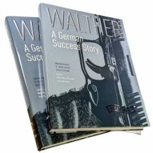 WALTHER A German Success Story, a set of two books in a cardboard box (English text)