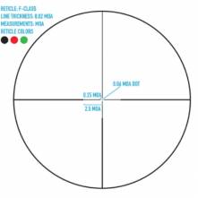 SIGHTMARK Latitude 6.25-25x56 1/4 MOA F-Class Riflescope (SM13042FTR)