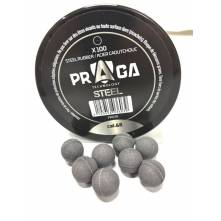 PRAGA DEFENSE Vesta Steel Rubber Balls .68/100pcs