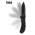 UNITED CUTLERY RAMPAGE ASSISTED OPEN FOLDER,BLACK HANDLE (UC2726B)