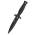 UNITED CUTLERY COMBAT COMMANDER BOOT KNIFE (BLACK BLADE - SHOULDER HARNESS) (UC2657)