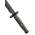 UNITED CUTLERY USMC Blackout Combat Sword with Nylon Sheath (UC3157)