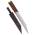 SEAX ΜΑΧΑΙΡΙ με carbon steel blade & brown suede sheath