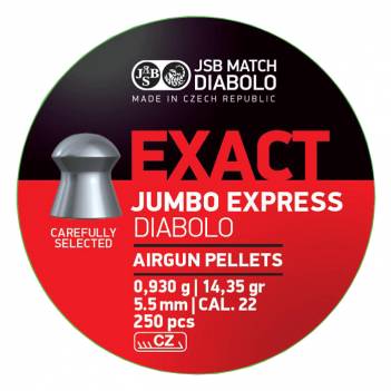 JSB EXACT JUMBO 5.52mm / 500, EXPRESS (14,4 grains)