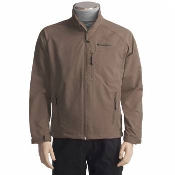 COLUMBIA JETSTREAM JACKET - SOFT SHELL (ΑΝΟΙΧΤΟ ΚΑΦΕ)