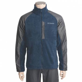 COLUMBIA TEN TRAIL III JACKET - FLEECE (ΜΠΛΕ ΜΕ ΓΚΡΙ)