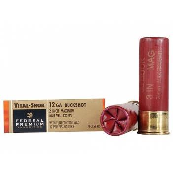 FEDERAL VITAL-SHOK FLITECONTROL WAD 00 BUCK 12/76 ( 12-ΒΟΛΑ )(PFC15700)