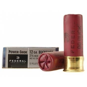 FEDERAL POWER-SHOK 00 BUCK 12/70 ( 12-ΒΟΛΑ)(F13000) FEDERAL POWER-SHOK 00 BUCK 12/70 ( 12-ΒΟΛΑ)(F13000)
