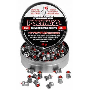 ΒΛΗΜΑΤΑ POLYMAG-PREDATOR 6,35/150 (26 grains)
