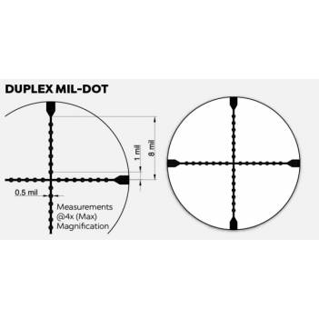 TRUGLO TRU BRITE SCP TAC 1-4X24 30MM