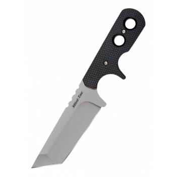 COLD STEEL Mini Tac Tanto, Neck Knife with Plain Edge (49HTF / 49HTFZ)