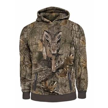 HILLMAN 3D HOODIE  ΛΑΓΟΣ (ΦΟΥΤΕΡ ΜΕ ΚΟΥΚΟΥΛΑ)