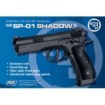 ASG SOFT SPRING, SP-01 SHADOW 6 mm