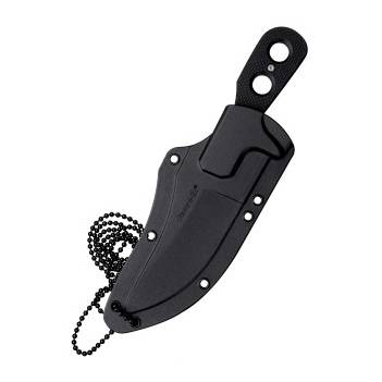 COLD STEEL MINI TAC SKINNER, NECK KNIFE WITH SERRATED EDGE (49HSFS)
