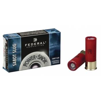 FEDERAL POWER-SHOK 12/70 SABOT SLUG HOLLOW POINT-1OZ(F127SS)