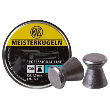 RWS MEISTERKUGELN PISTOL PROFESSIONAL LINE 4,49/500 (7 grains)
