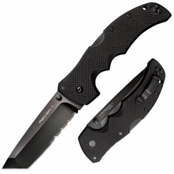 COLD STEEL, ΣΟΥΓΙΑΣ, RECON 1 TANTO Pt., S35VN, Black, Half-Serrated (27BTH)