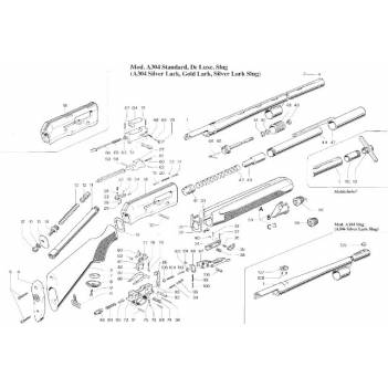 OPERATING ROD BERETTA A304 CAL12