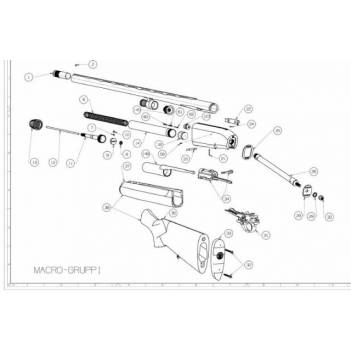 OPERATING ROD BERETTA A300 OUTLANDER CAL12