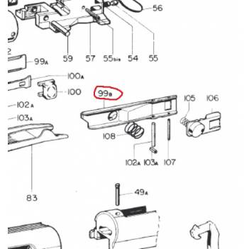 BERETTA CARTRIDGE LATCH BODY A300/A301 /A302/A303