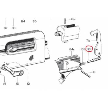 BERETTA CARRIER CATCH PLUNGER A300/A301/A302/A303/A304/A390/AL391/BREDA ALTAIR