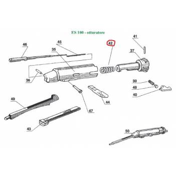 BERETTA BOLT RECOIL SPRING ES100