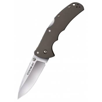 COLD STEEL CODE 4 Spear Point, S35VN, Plain Edge (58PS)